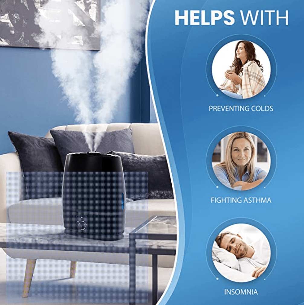Key Features Of The Everlasting Comfort Cool Mist Humidifier